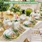 184pcs Woodland Animals Baby Shower Plates Set, Woodland Baby Shower Plates Napkins Cups Forks Tablecloth Banner Hanging Swirls Cupcake Toppers Balloons, 25 Guests